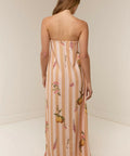 Palm Noosa Alessia Dress Citrus Stripe - 12 / Print - Dresses