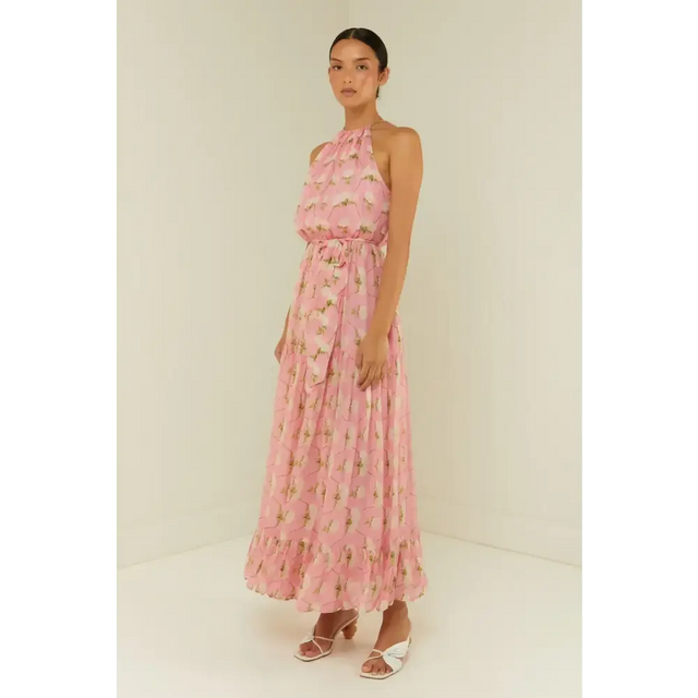 Palm Noosa Bluebell Dress in Pink Diamond Hydrangea - Dresses