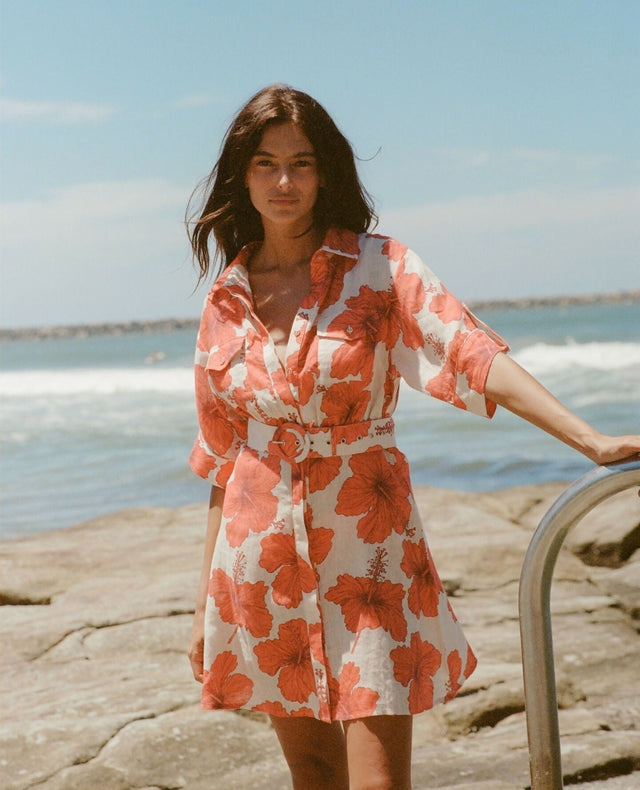 Palm Noosa Carmellia Dress - 8 / Floral - Dresses