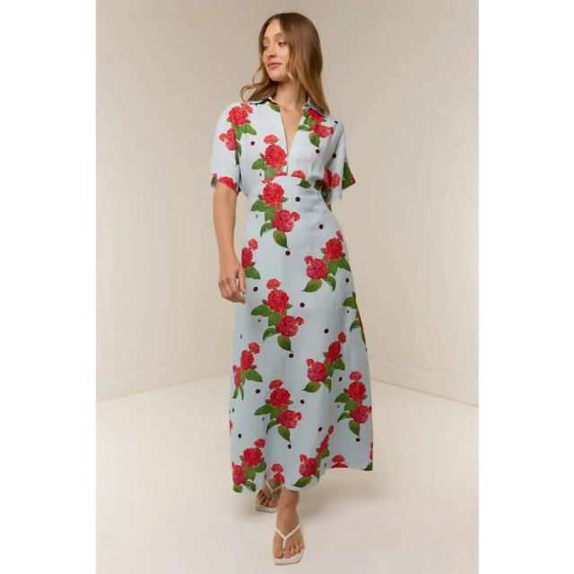 Palm Noosa Jasmine Dress in Sky Garden - Dresses