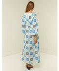 Palm Noosa Melrose Maxi Dress Blue Tile - 14 / Multi - Dresses
