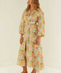 PalmNoosaNoddyDressNoosaTilesPrintMulti3