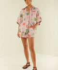 Palm Noosa Rummy Shirt Short Set Size 10 - 10 / Multi - Outfit Sets