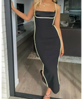 Paris Georgia Florian Dress - 6 / Black - Dresses