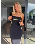 Paris Georgia Florian Dress - 6 / Black - Dresses