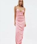 Paris Georgia Fred Dress in Dusty Pink - 8 / Pink - Dresses
