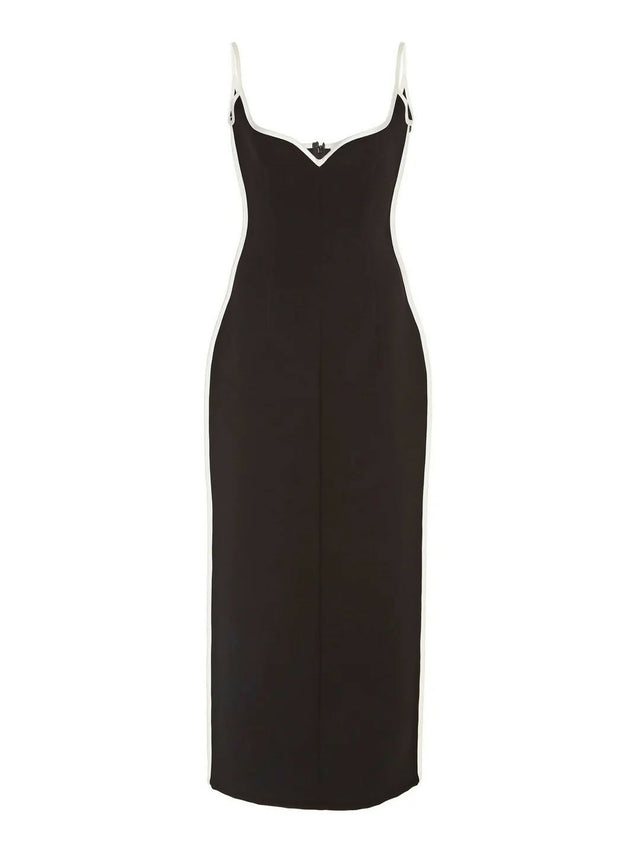 Paris Georgia Heart Dress - 8 / Black - Dresses