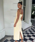 Paris Georgia Marlo Dress Daffy Yellow - 8 / Yellow - Dresses