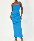 Paris Georgia Raf Midi Dress - 8 / Blue - Dresses