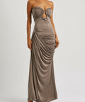 Paris Georgia Val Dress/Gown Concrete - Dresses