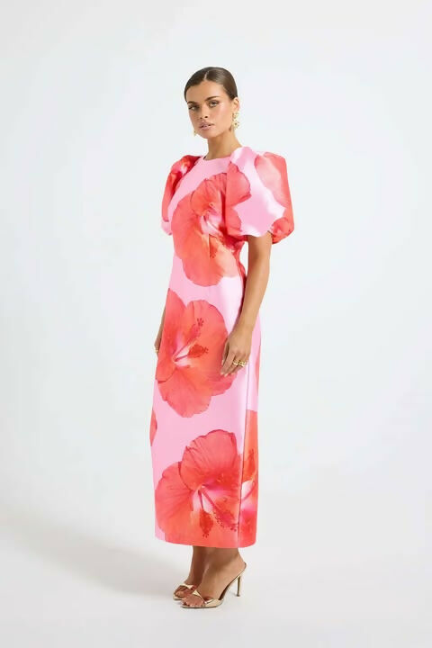PASDUCHAS Kalani Sleeve Midi - 12 / Multi - Dresses