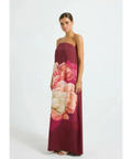 Pasduchas Romance Strapless Maxi - 12 / Red - Dresses