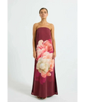 Pasduchas Romance Strapless Maxi - 12 / Red - Dresses