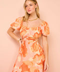 Peony Forever Maxi Dress In Paloma - 10 / Orange - Dresses