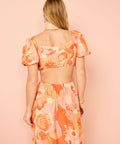 Peony Forever Maxi Dress In Paloma - 10 / Orange - Dresses