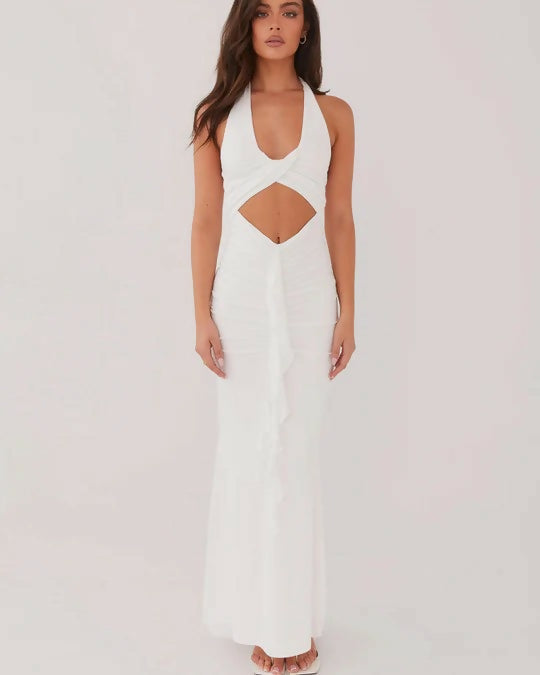 Peppermayo Allana Dress White - 8 / White - Dresses
