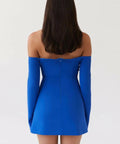 Peppermayo Dominique Blazer Dress Blue - Dresses