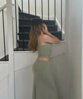 Peppermayo Jocelyn Maxi Dress - 10 / Sage - Dresses