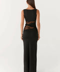 Peppermayo Karma Maxi Dress - Black - 6 / Black - Dresses