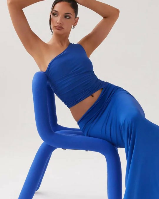 Peppermayo Seranella Maxi Dress - 8 / Blue - Dresses