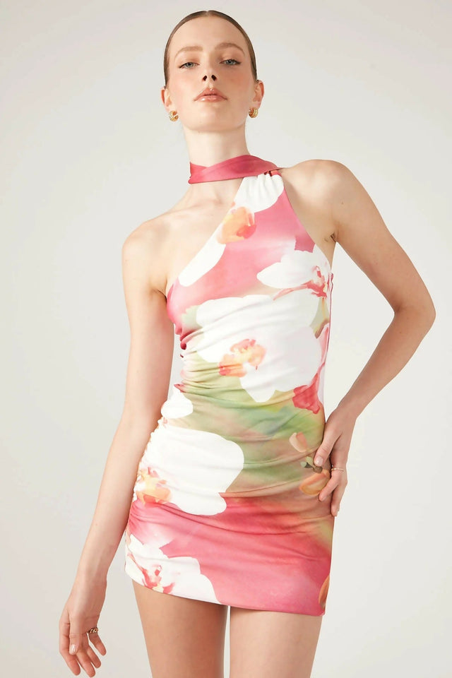 Perfect Stranger Orchid Oasis Dress