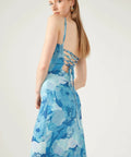 Perfect Stranger Romantic Blues Dress - 8 / Blue - Dresses
