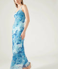 Perfect Stranger Romantic Blues Dress - 8 / Blue - Dresses