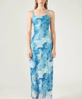 Perfect Stranger Romantic Blues Dress - 8 / Blue - Dresses
