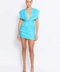 Pfeiffer Apollo Mini Dress Ice Blue Size 10 - 10 / Blue - Dresses