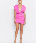 Pfeiffer Apollo Mini Dress Pink Size M/AU 10 - 10 / Pink - Dresses