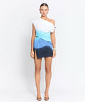 Pfeiffer Evan Hand Dyed Twist Dress - 14 / Multi - Dresses