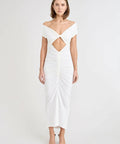 Pfeiffer Ramos Dress Off White Size Medium / AU 10 - 10 / White - Dresses