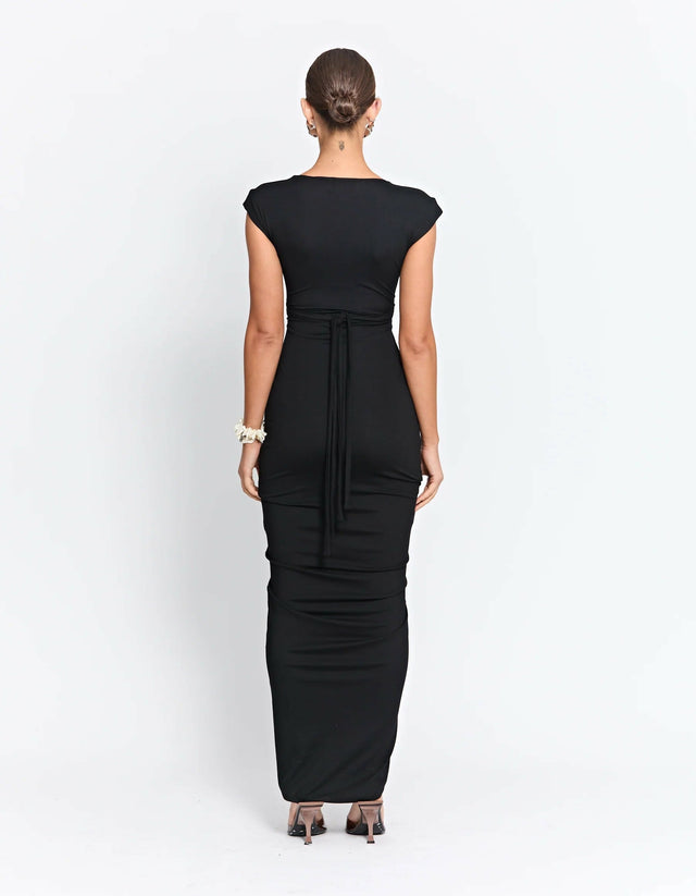 Pfeiffer Ramos Midi Dress Black - 10 / Black - Dresses