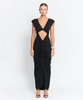 Pfeiffer Ramos Midi Dress Black - 10 / Black - Dresses