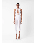 Poster Girl ‘Janice’ Optic White Jumpsuit - OS / White - Jumpsuits