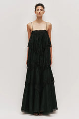AJE Ophelia Lace Gown - Black view 1