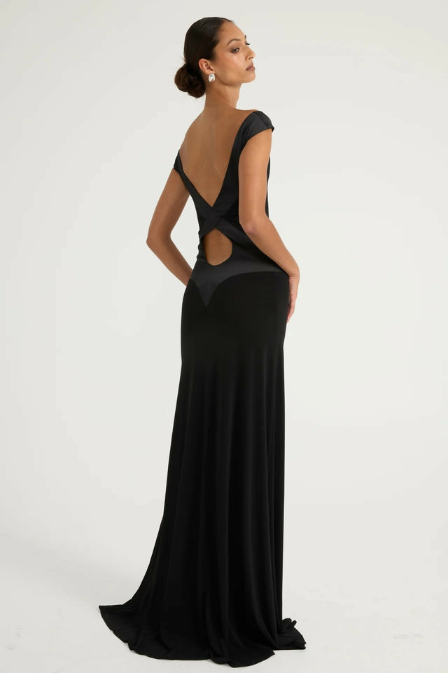 Ance Gria Octavia Gown in Black