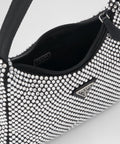 Prada - Prada Satin Mini-bag With Artificial Crystals