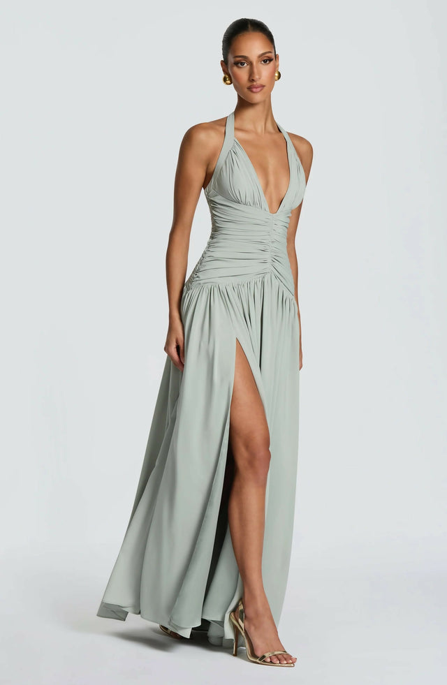 Babyboo Amaris Maxi Dress Sage