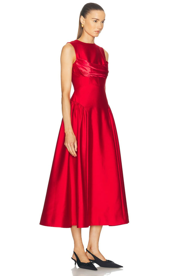 Rachel Gilbert Sawyer Dress Red Size 2/AU10