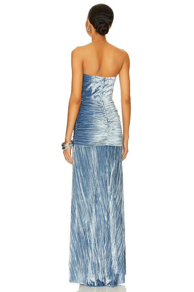 House of Harlow 1960 Benicia Gown in Light Blue
