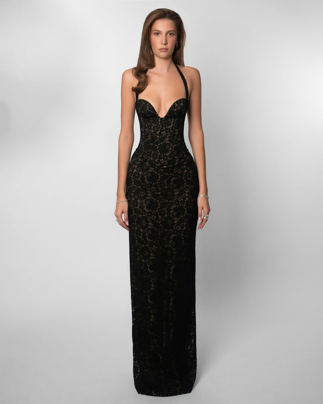 Fenity Monique Gown Black Size 6,8,10