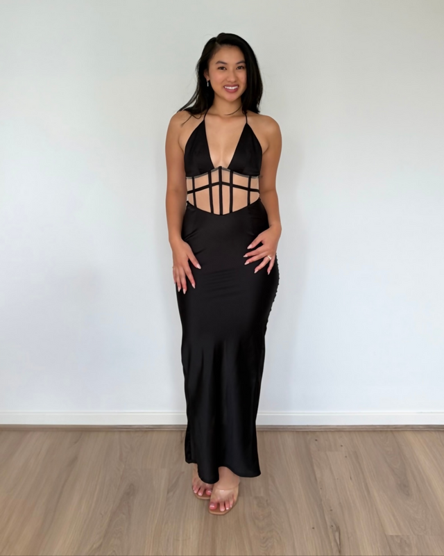 Derma Department Harlow Dress Black