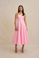 By Johnny Florelle Strapless Dress - Pink view 1