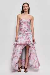 Aje Ambrose Gown in Cherry Blossom view 1