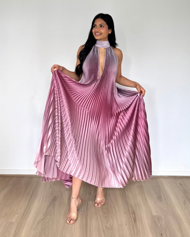 L'idee Opera Gown Mauve Ombre