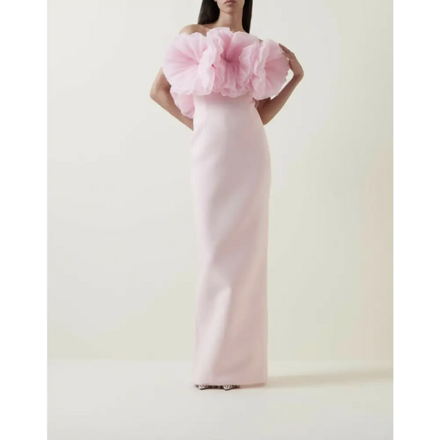 Rachel Gilbert Angelo Gown Pink 3/AU12 - Pink / 12 - Dresses