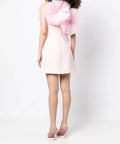 Rachel Gilbert Angelo Mini Dress - 14 / Pink - Dresses