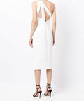 Rachel Gilbert Apollo Midi Dress - 6 / White - Dresses
