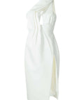 Rachel Gilbert Apollo Midi Dress - 6 / White - Dresses